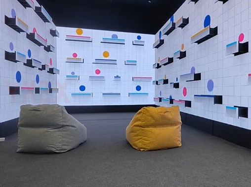 LED機(jī)械矩陣波浪屏-蘇州好奇數(shù)字科技有限公司