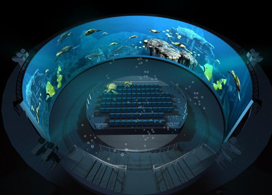 弧幕投影在教學(xué)領(lǐng)域的應(yīng)用場景-好奇數(shù)字科技