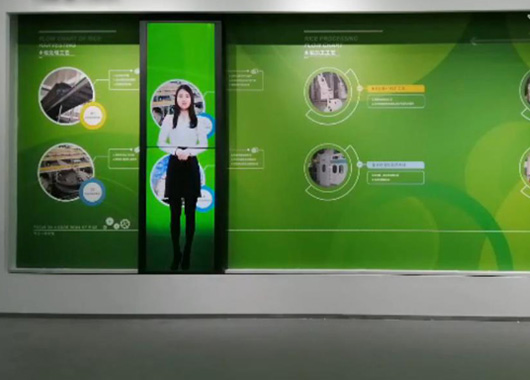 展廳多媒體-虛擬主持人-好奇數字科技