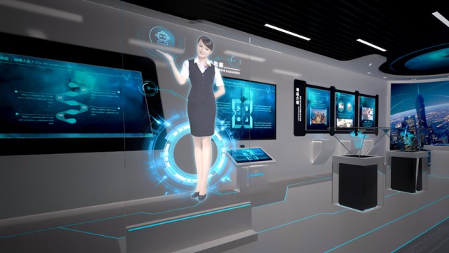 虛擬主持人-虛擬解說(shuō)員-虛擬迎賓-虛擬門迎-好奇數(shù)字科技