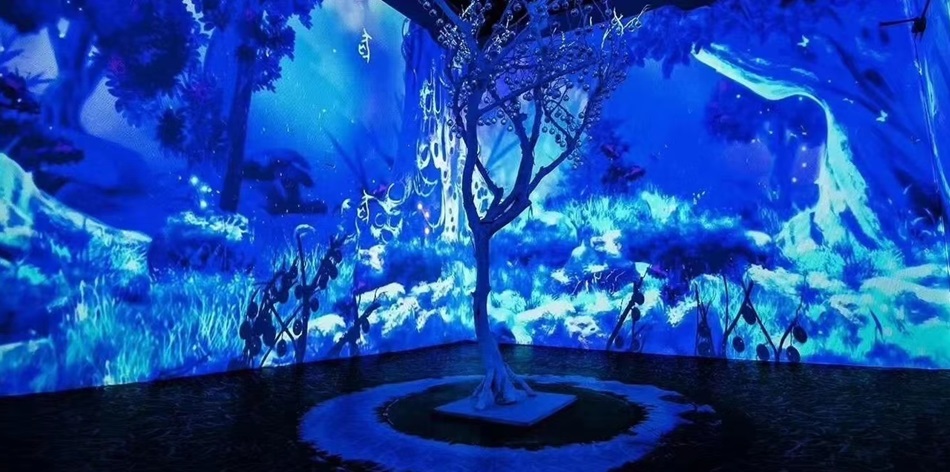 墻面互動投影系統價格的影響因素-蘇州好奇數字科技