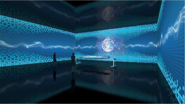 折幕投影-好奇數(shù)字科技