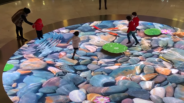 地面投影互動系統(tǒng)-好奇數(shù)字科技