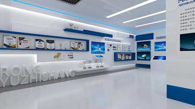 企業(yè)展廳多媒體互動展項(xiàng)-好奇數(shù)字科技