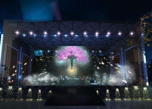 幻影成像在主題公園、游樂場(chǎng)的應(yīng)用-好奇數(shù)字科技