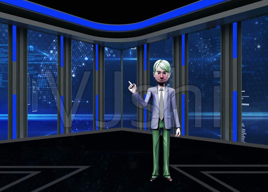 虛擬主持人-好奇數字科技